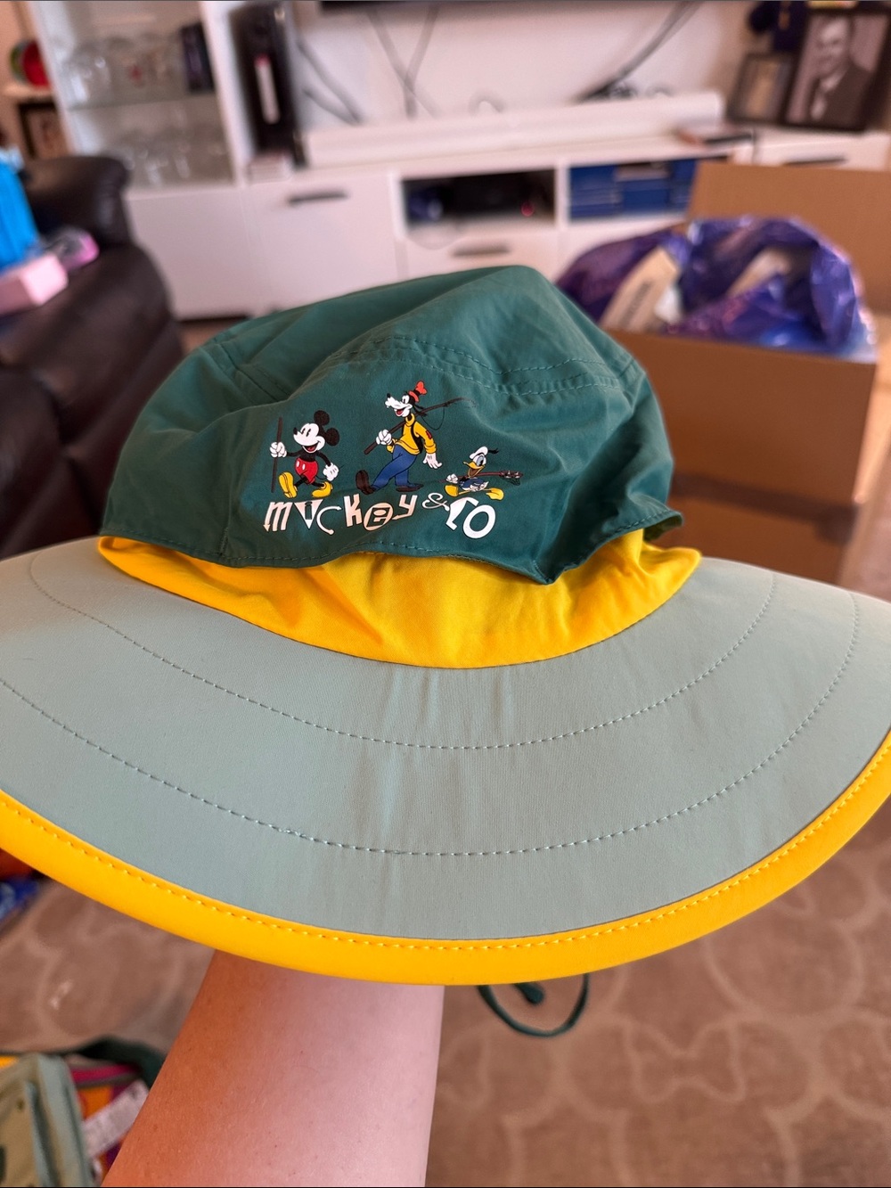 Disney Columbia fishing hat one size NWT